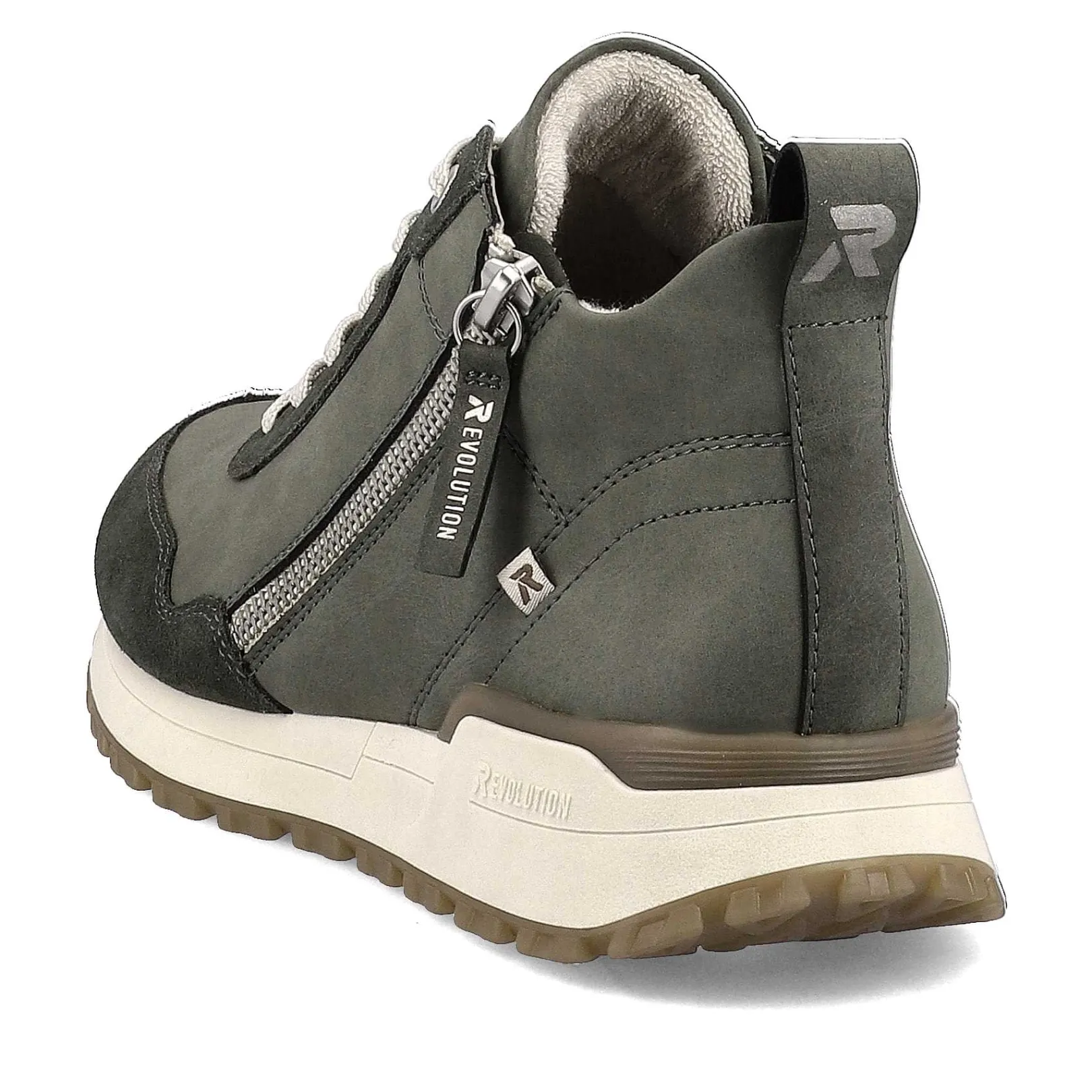 Sale Women'S Sneaker High Leaf Green Ladies Sneakers