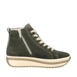 Sale Women'S Sneaker High Khaki Ladies Sneakers