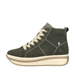 Sale Women'S Sneaker High Khaki Ladies Sneakers