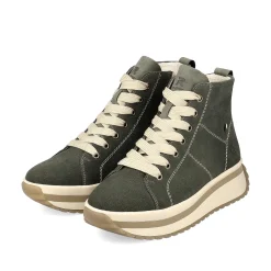 Sale Women'S Sneaker High Khaki Ladies Sneakers