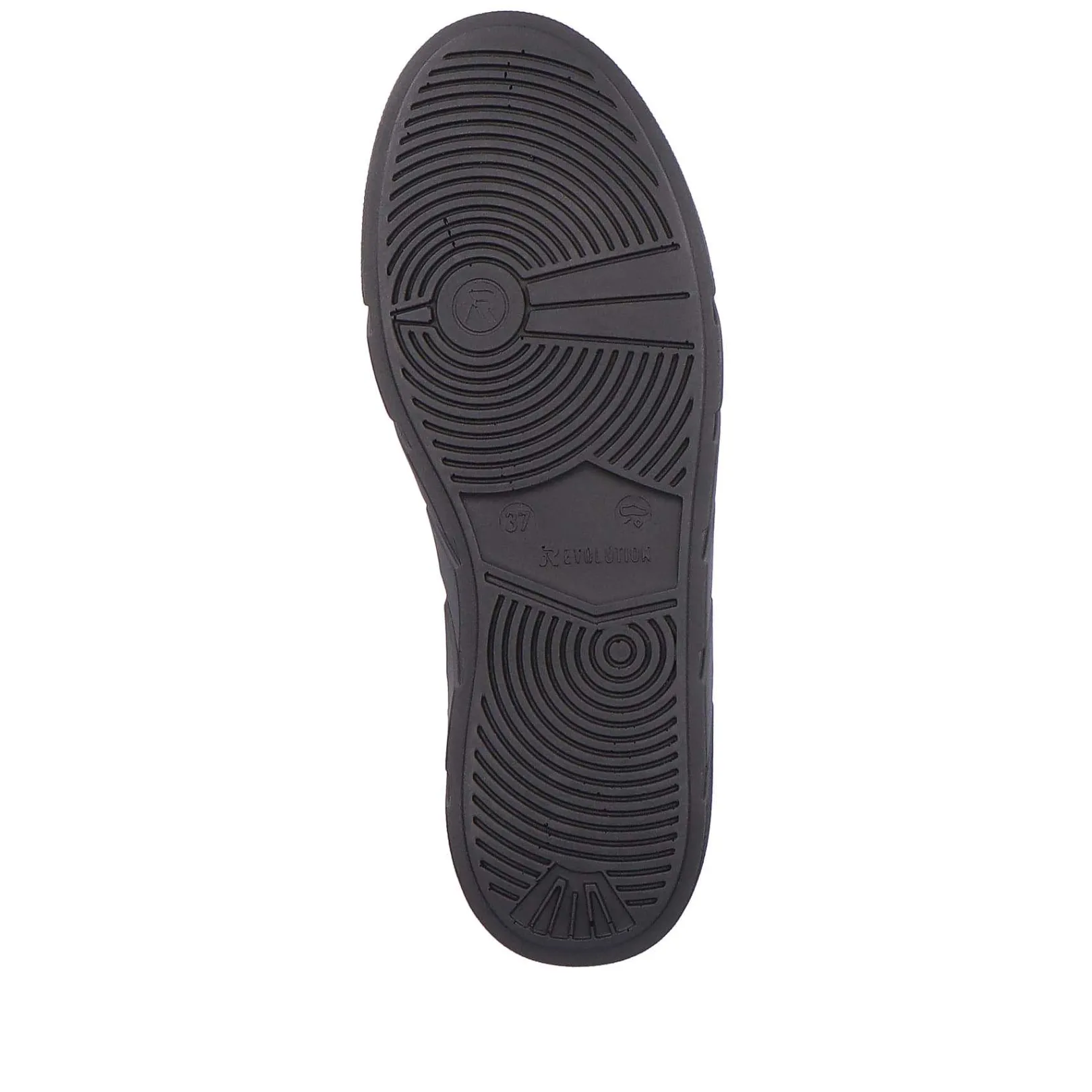 Women'S Sneaker High Deep Black Ladies Sneakers