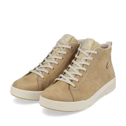 Hot Women'S Sneaker High Cream Beige Ladies Sneakers