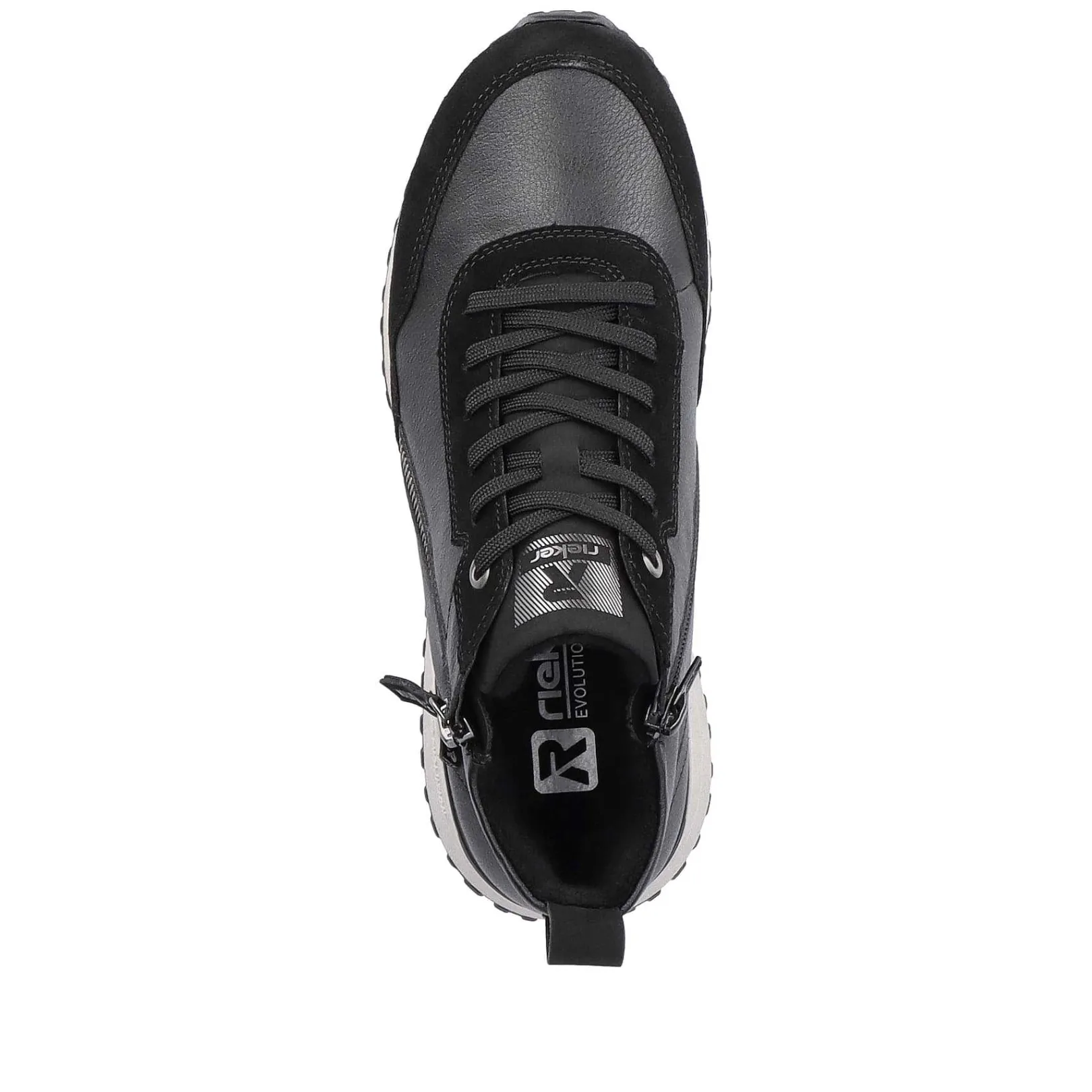 Outlet Women'S Sneaker High Steel Black Ladies Sneakers