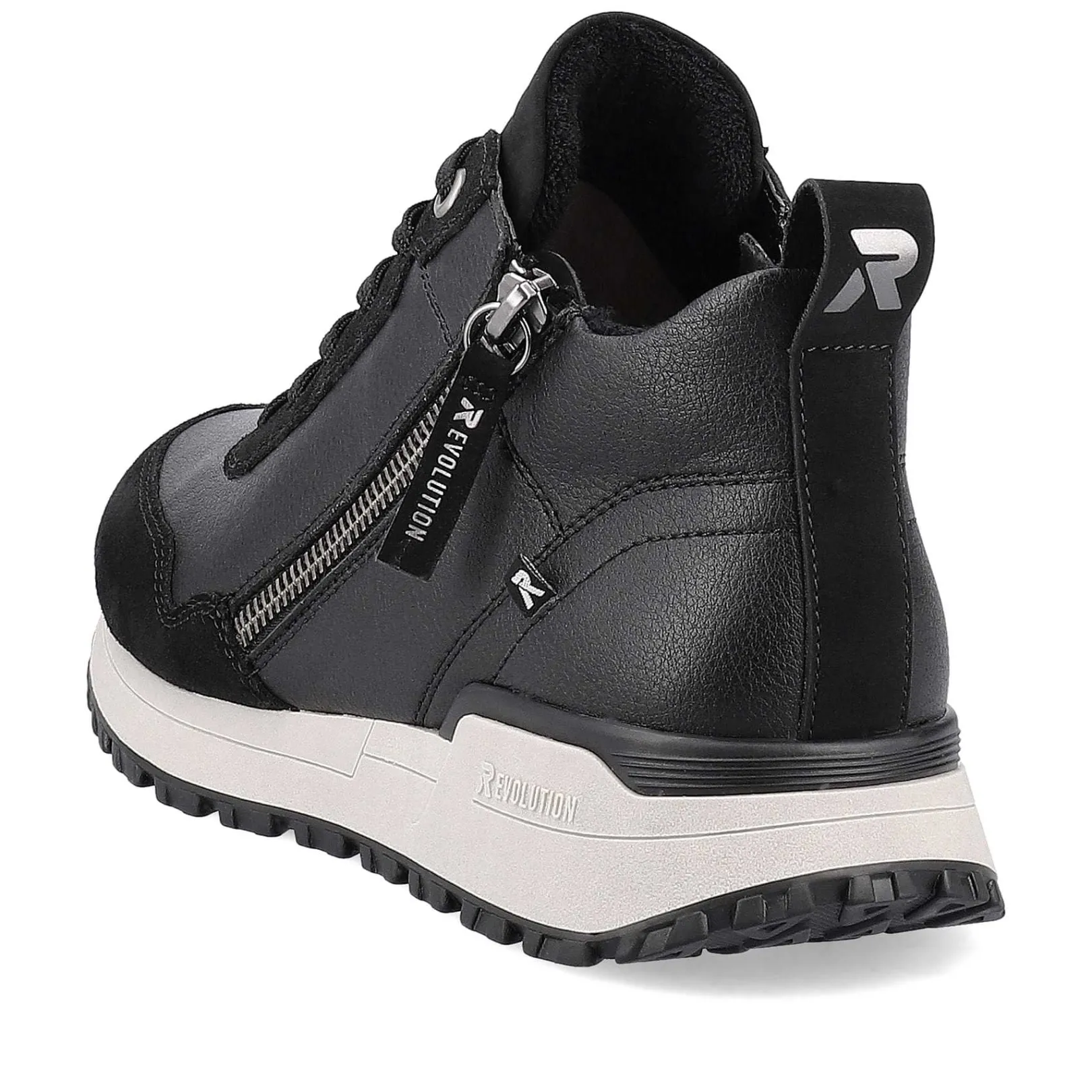 Outlet Women'S Sneaker High Steel Black Ladies Sneakers