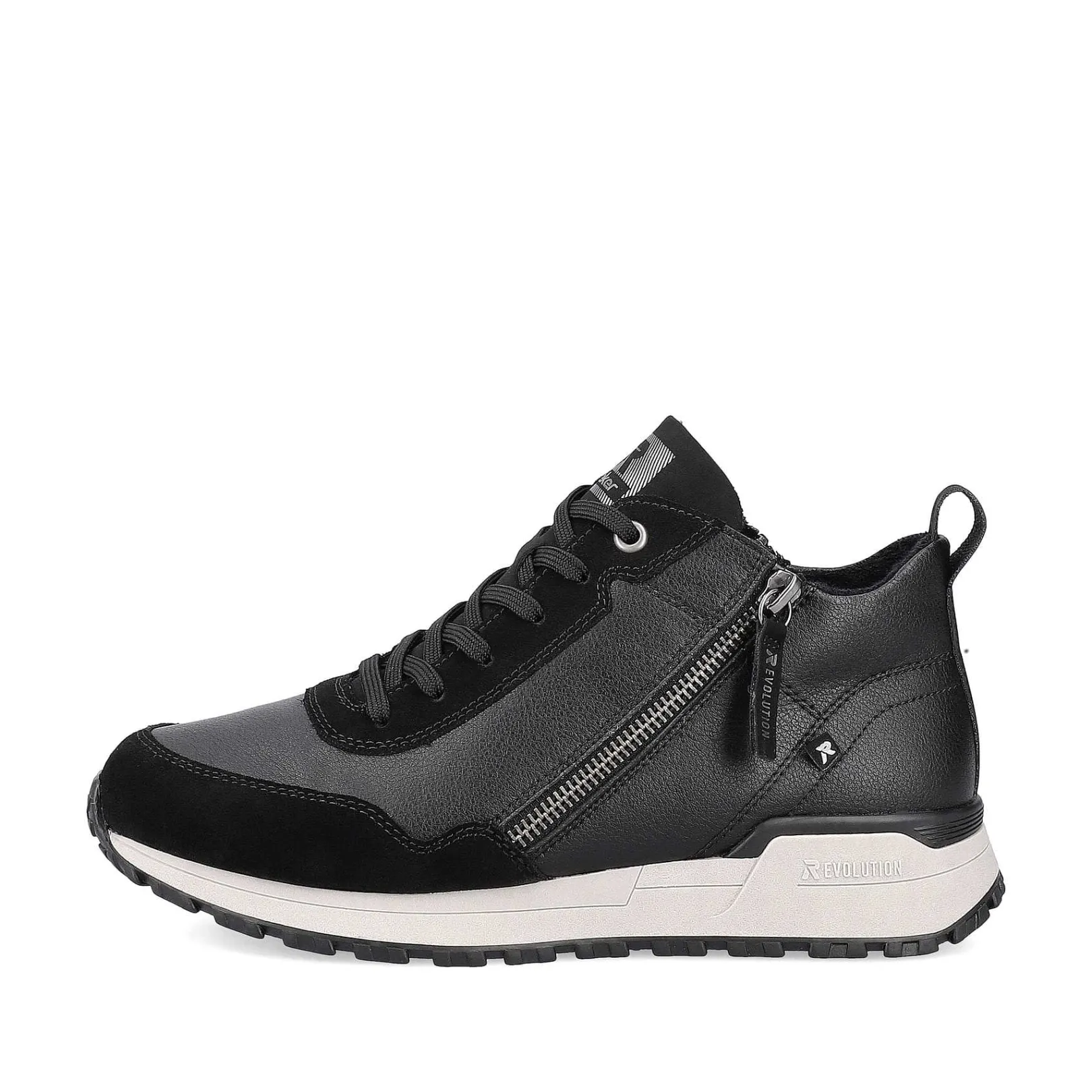 Outlet Women'S Sneaker High Steel Black Ladies Sneakers