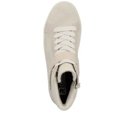 Sale Women'S Sneaker High Cream Beige Ladies Sneakers