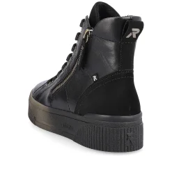 New Women'S Sneaker High Urban Black Ladies Sneakers