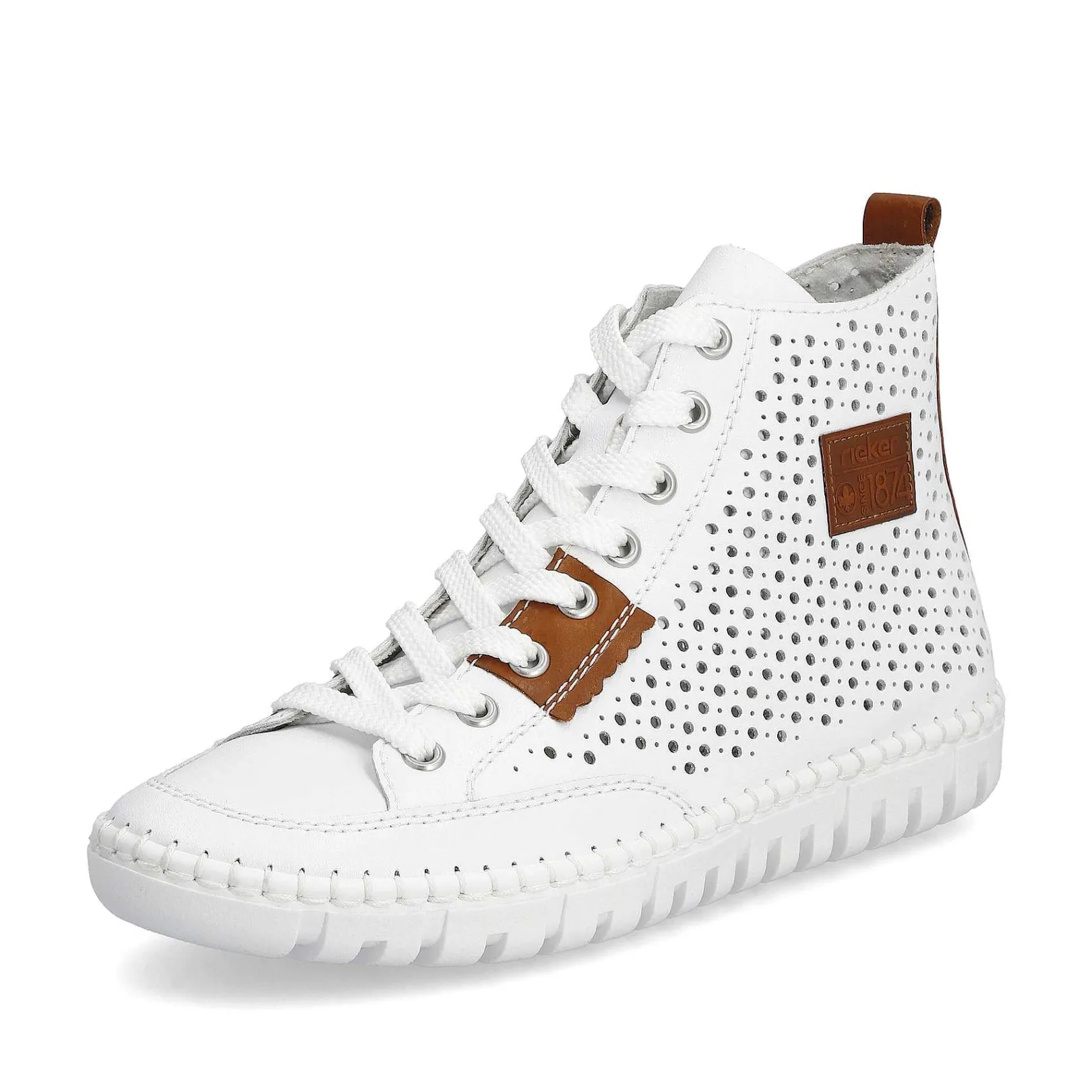 Best Women'S Sneaker High Brilliant White Ladies Sneakers
