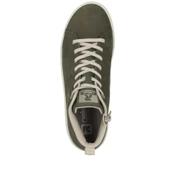 Clearance Women'S Sneaker High Army Green Ladies Sneakers