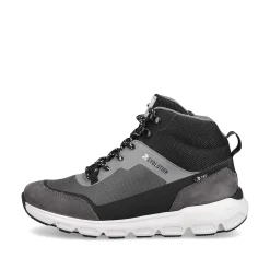 Sale Women'S Sneaker High Stone-Grey Ocean-Blue Ladies Sneakers