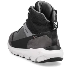 Sale Women'S Sneaker High Stone-Grey Ocean-Blue Ladies Sneakers