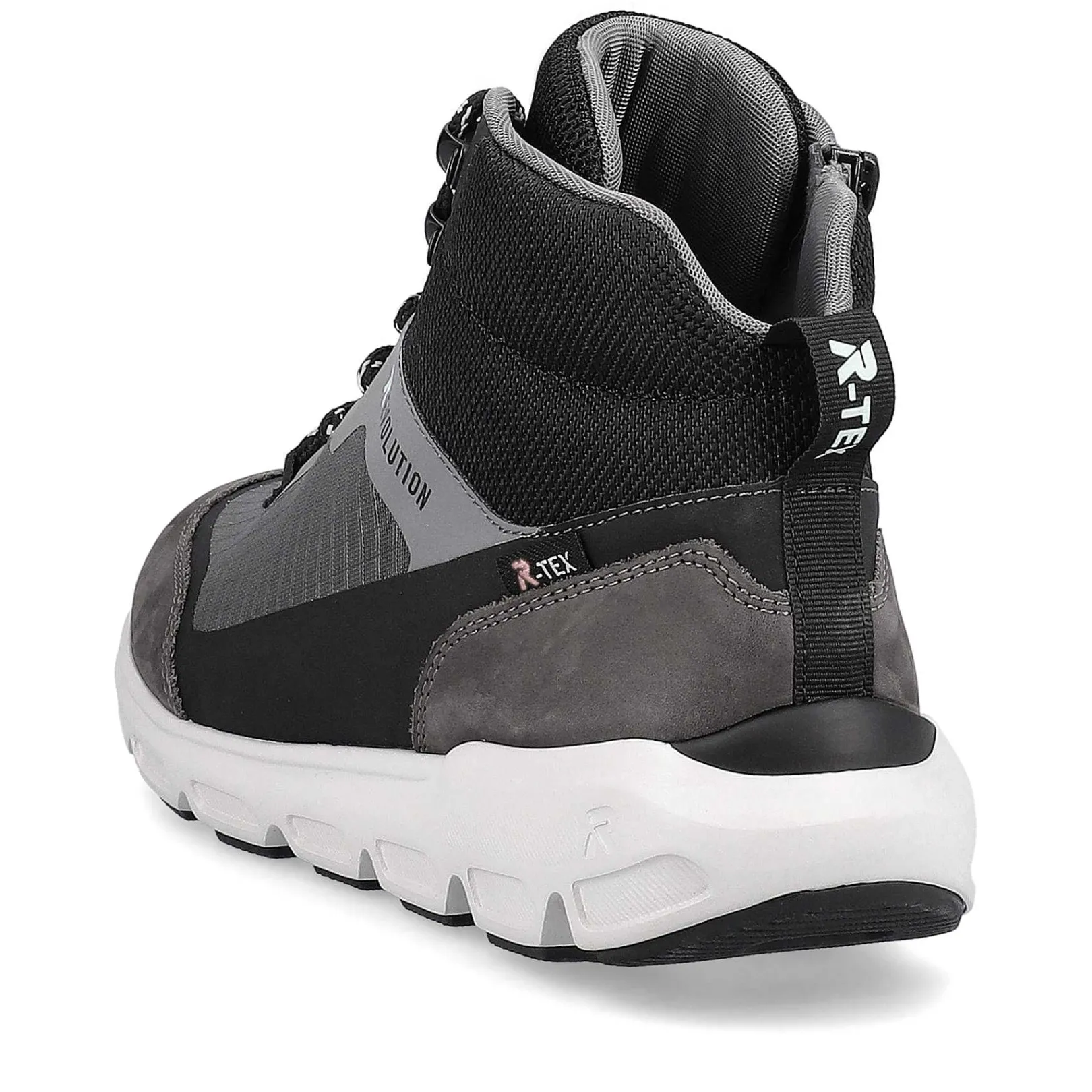 Sale Women'S Sneaker High Stone-Grey Ocean-Blue Ladies Sneakers