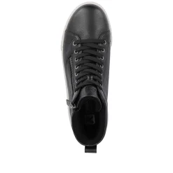 Sale Women'S Sneaker High Steel Black Ladies Sneakers