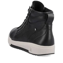 Sale Women'S Sneaker High Steel Black Ladies Sneakers