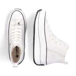 Online Women'S Sneaker High Ice White Ladies Vegan