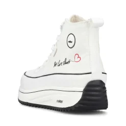 Online Women'S Sneaker High Ice White Ladies Vegan