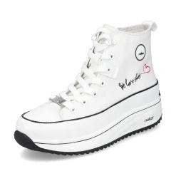 Online Women'S Sneaker High Ice White Ladies Vegan
