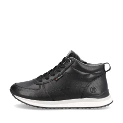 Discount Women'S Sneaker High Deep Black Ladies Sneakers