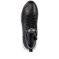 Discount Women'S Sneaker High Deep Black Ladies Sneakers