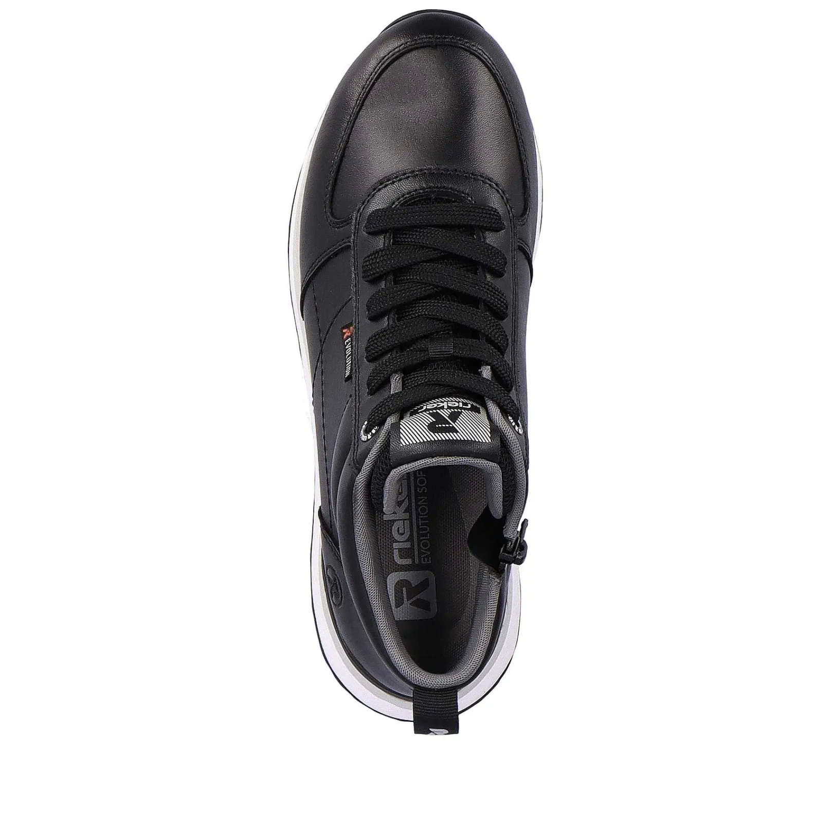 Discount Women'S Sneaker High Deep Black Ladies Sneakers