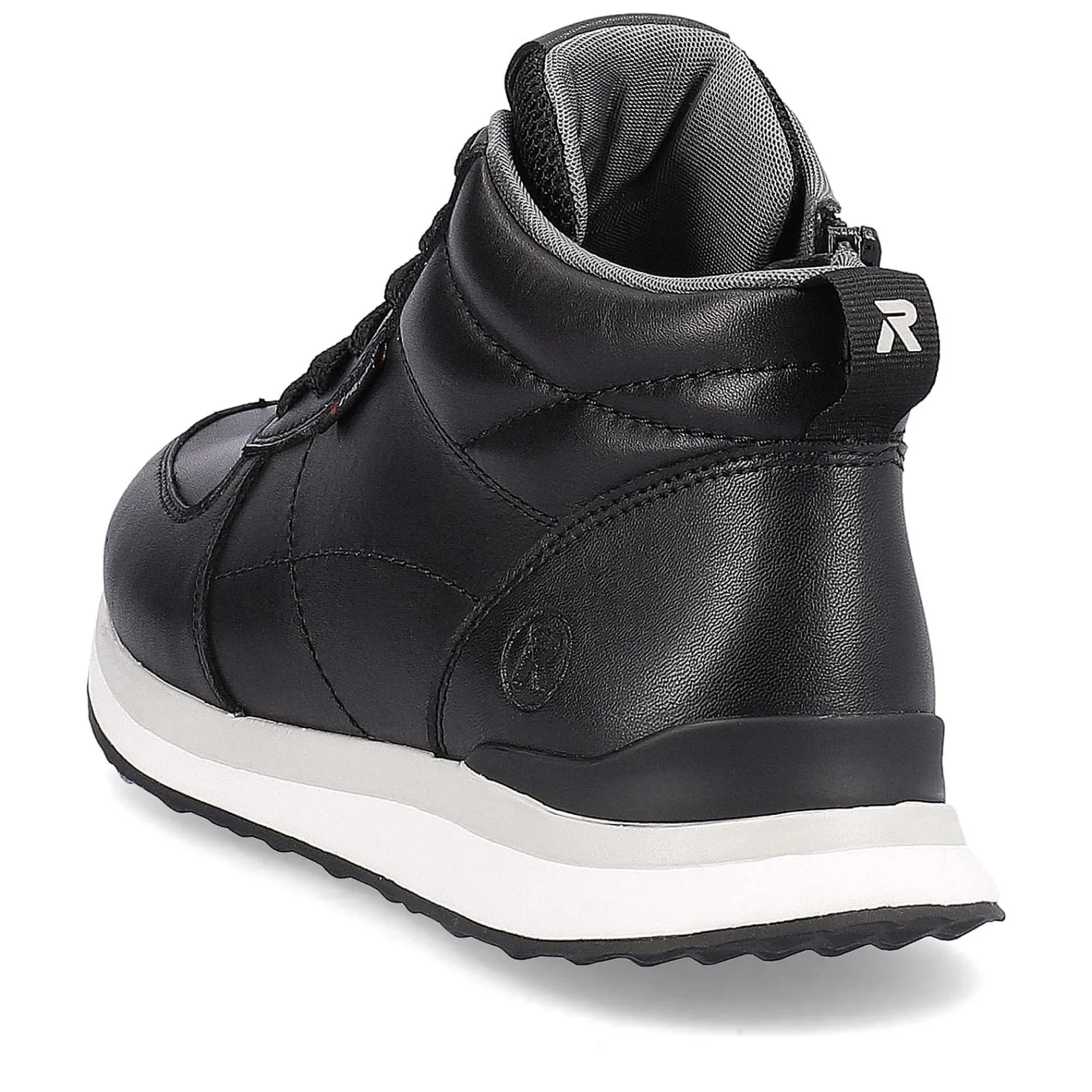 Discount Women'S Sneaker High Deep Black Ladies Sneakers