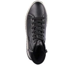 Best Women'S Sneaker High Steel Black Ladies Sneakers