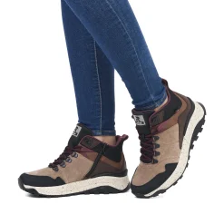 Discount Women'S Sneaker High Chocolate Brown Ladies Sneakers