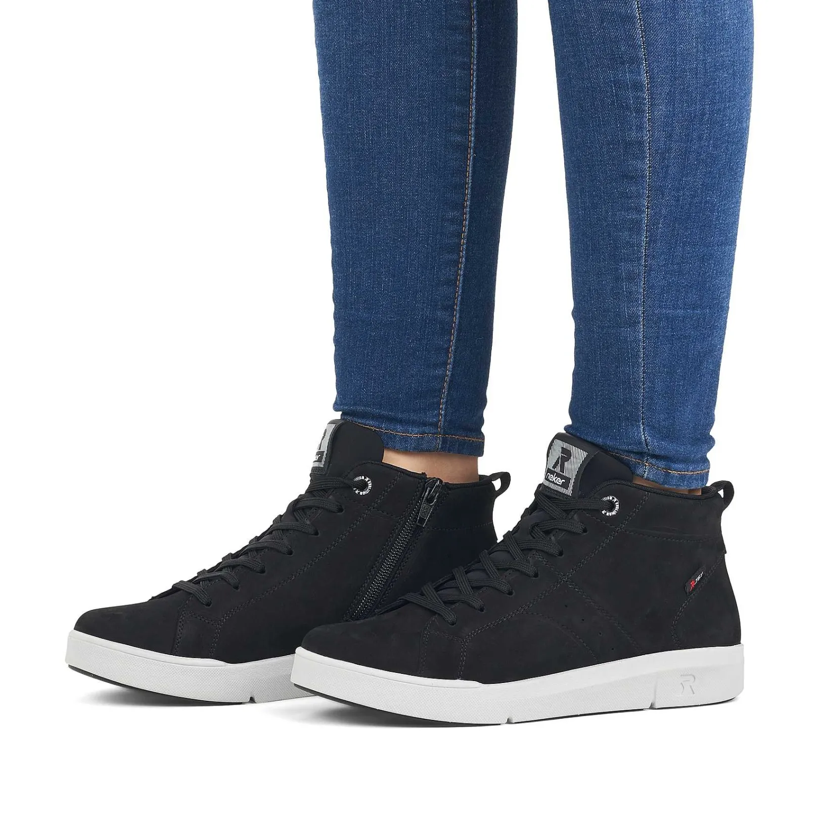 Best Women'S Sneaker High Deep Black Ladies Sneakers