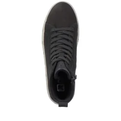 Sale Women'S Sneaker High Urban Black Ladies Sneakers