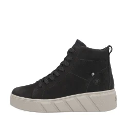 Sale Women'S Sneaker High Urban Black Ladies Sneakers