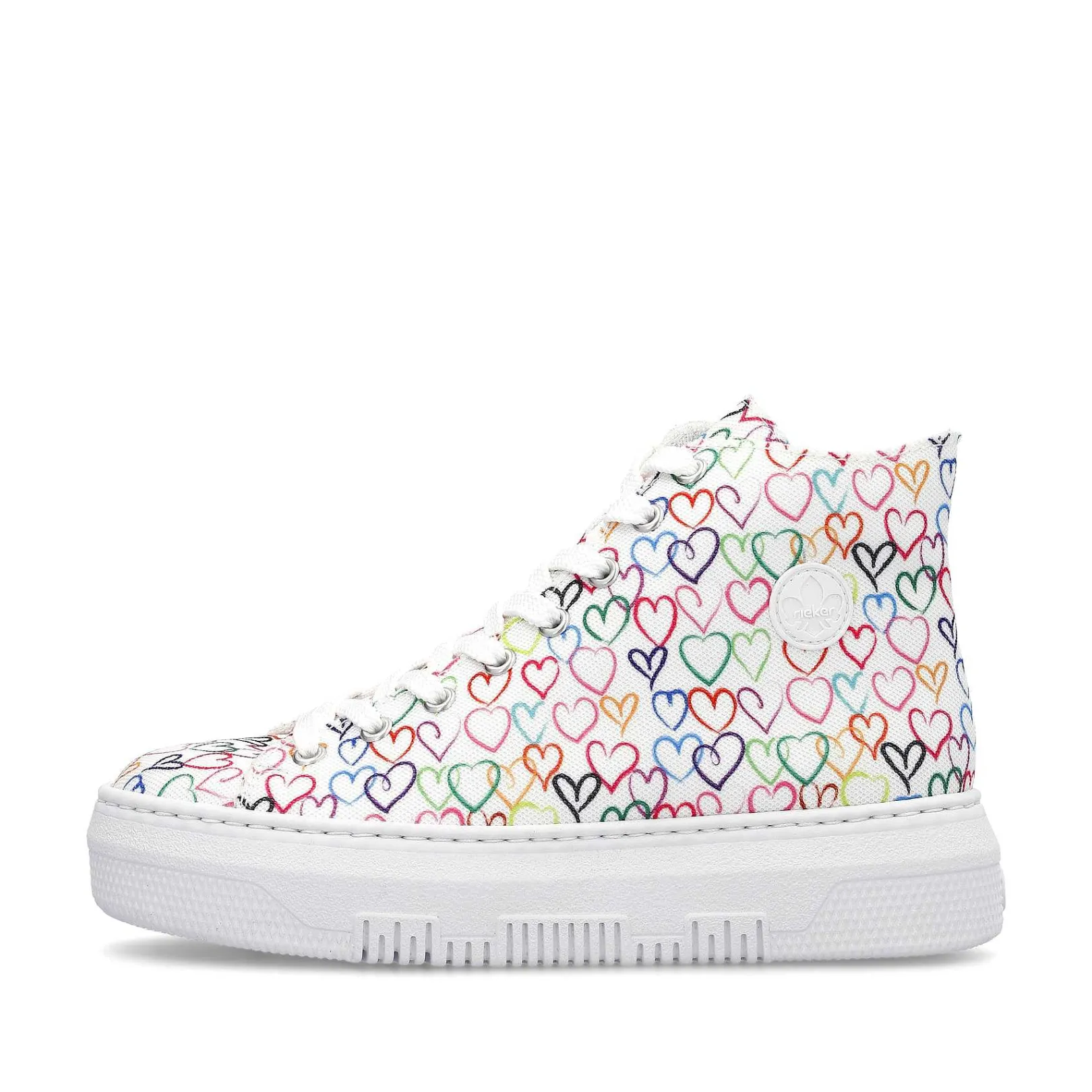 Online Women'S Sneaker High Multicolored Ladies Colorful Styles