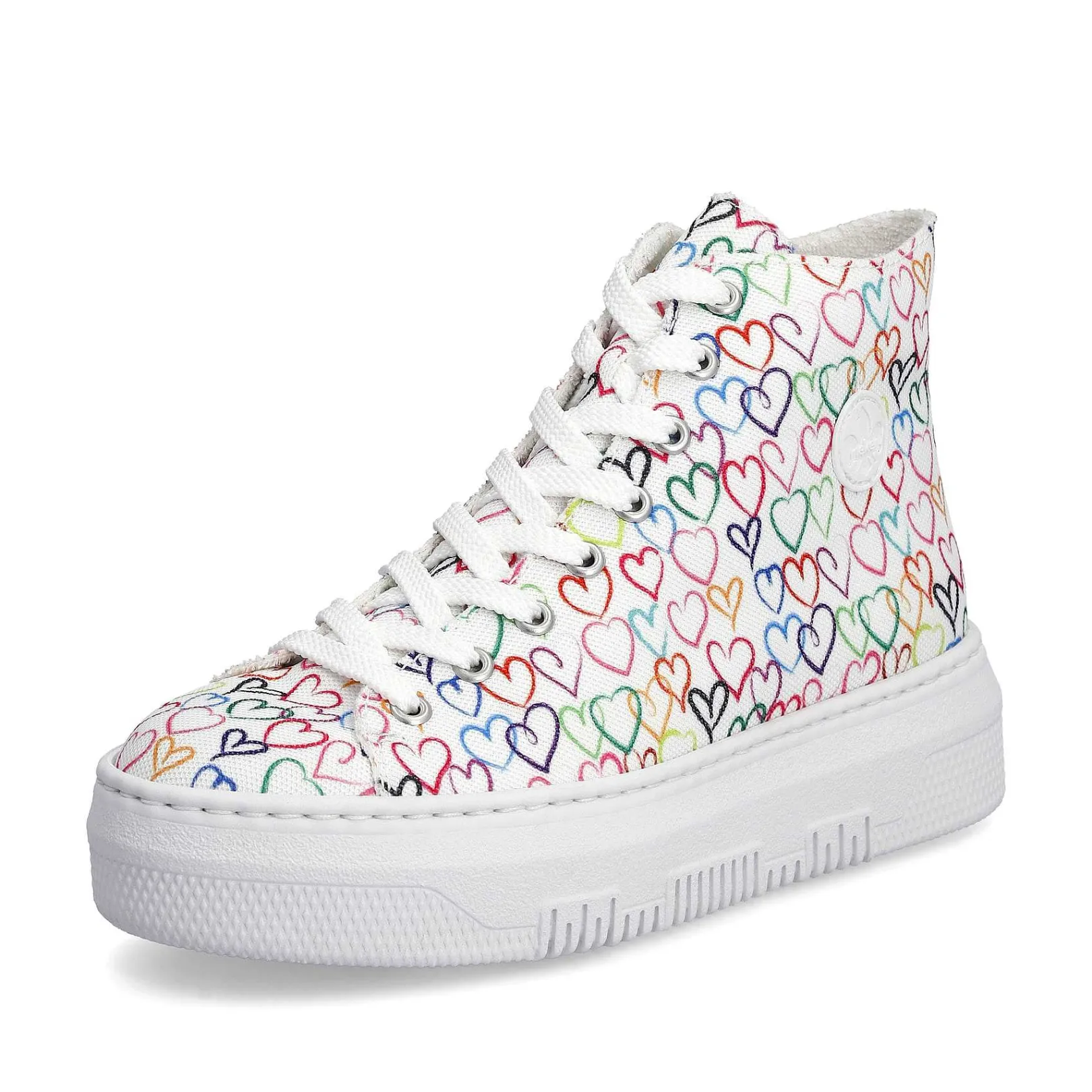 Online Women'S Sneaker High Multicolored Ladies Colorful Styles