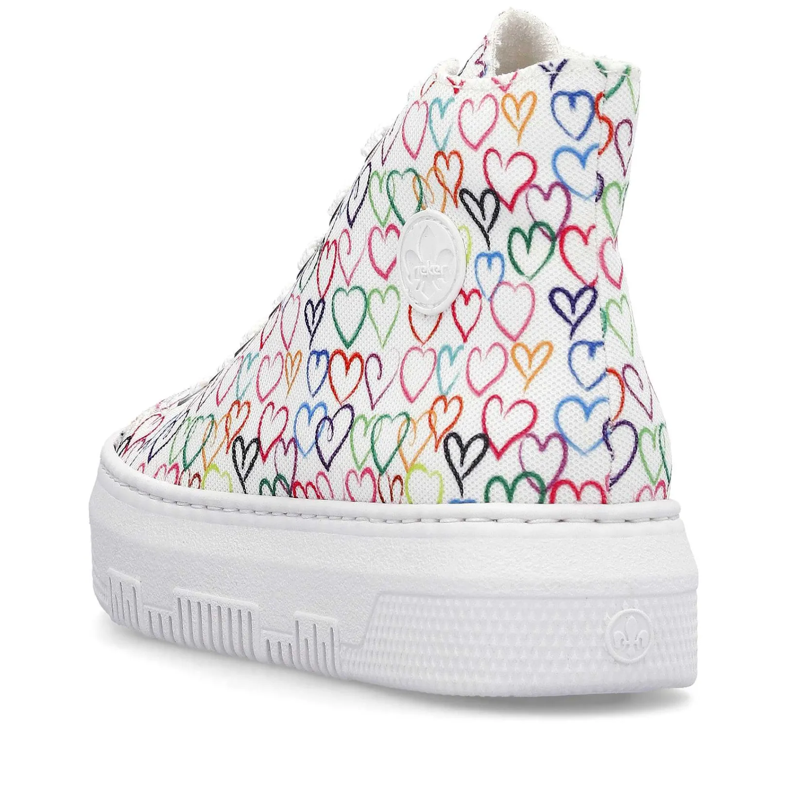 Online Women'S Sneaker High Multicolored Ladies Colorful Styles