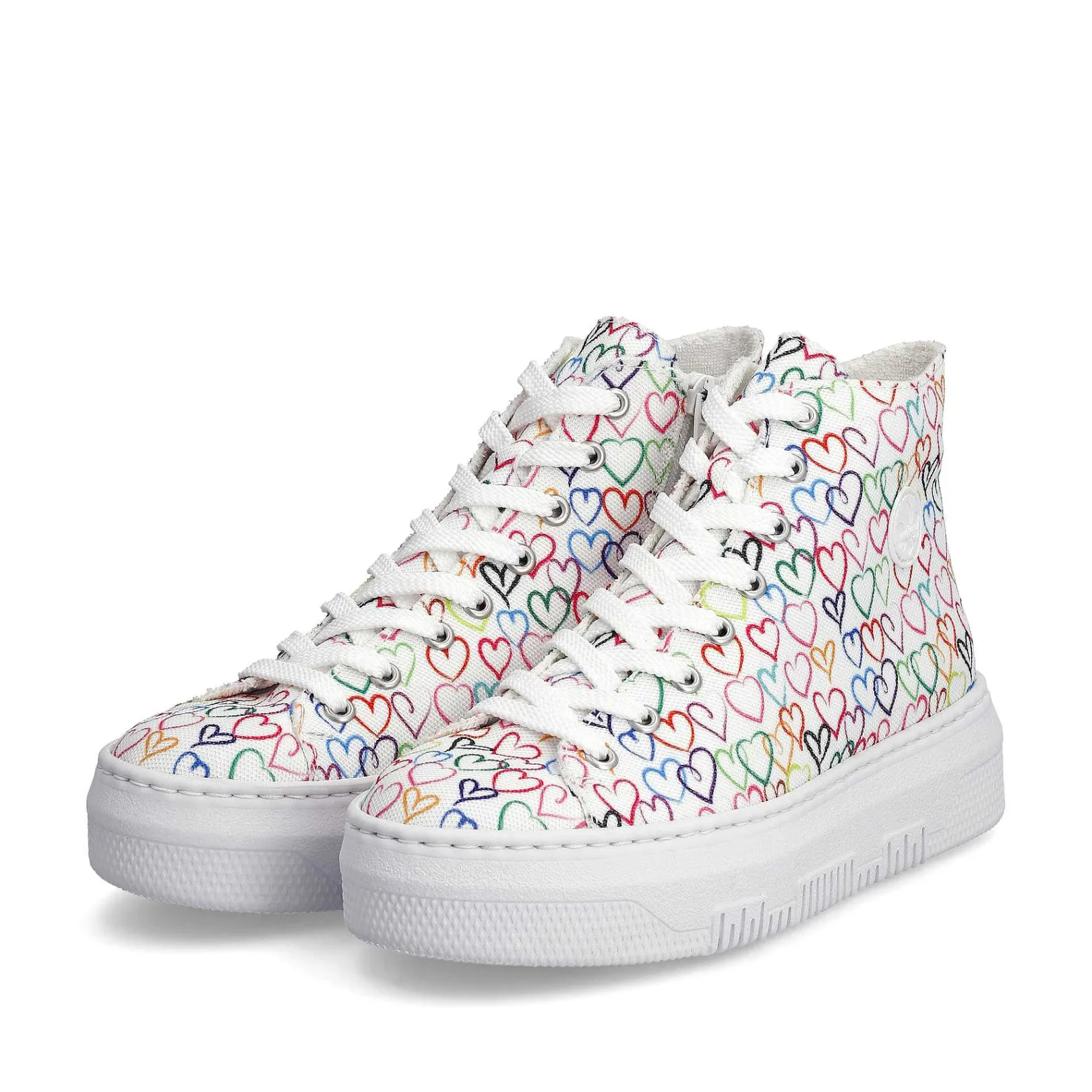 Online Women'S Sneaker High Multicolored Ladies Colorful Styles