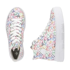 Online Women'S Sneaker High Multicolored Ladies Colorful Styles