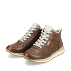 Discount Women'S Sneaker High Wood Brown Ladies Sneakers