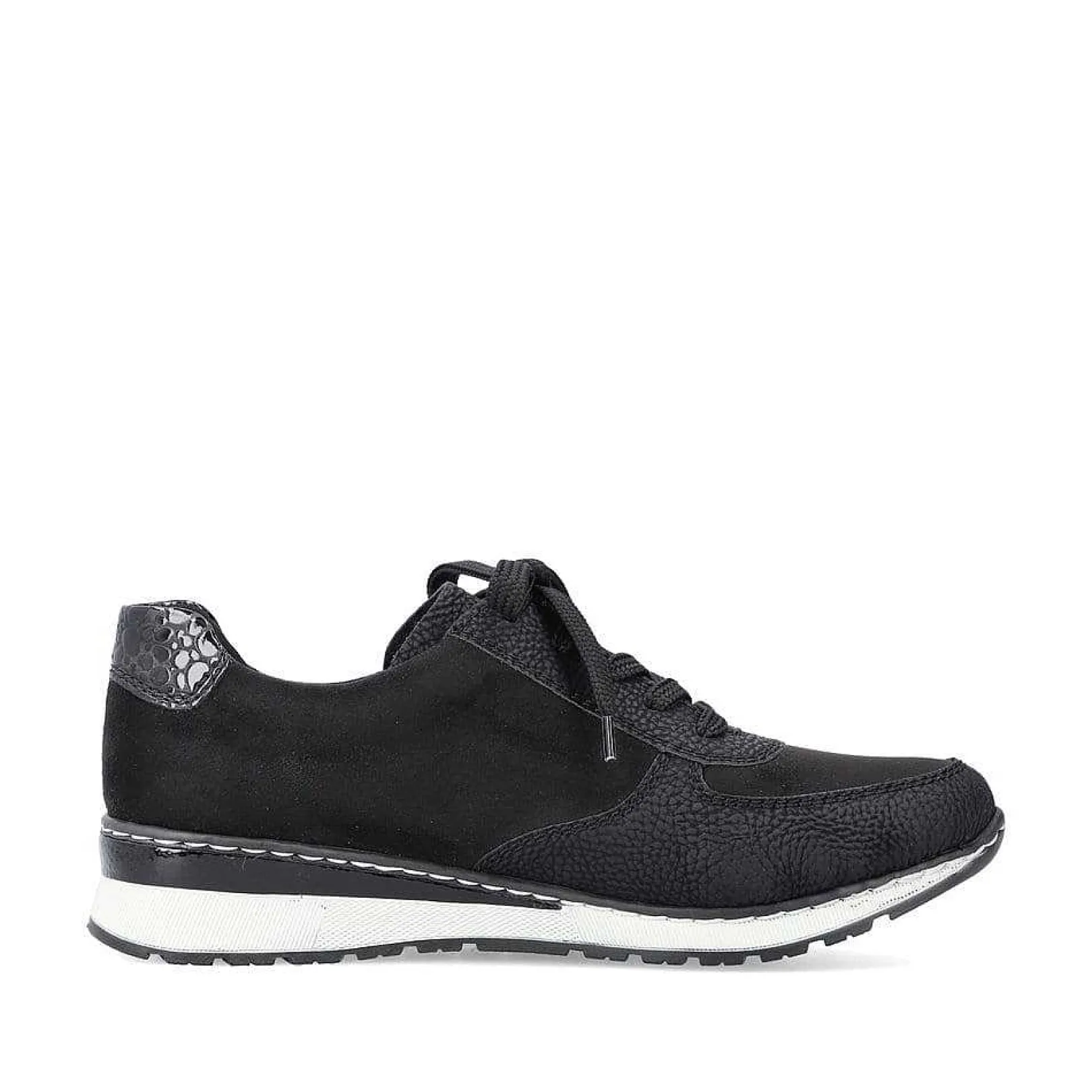 Outlet Women'S Sneaker Low Deep Black Ladies Sneakers