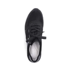 Outlet Women'S Sneaker Low Deep Black Ladies Sneakers