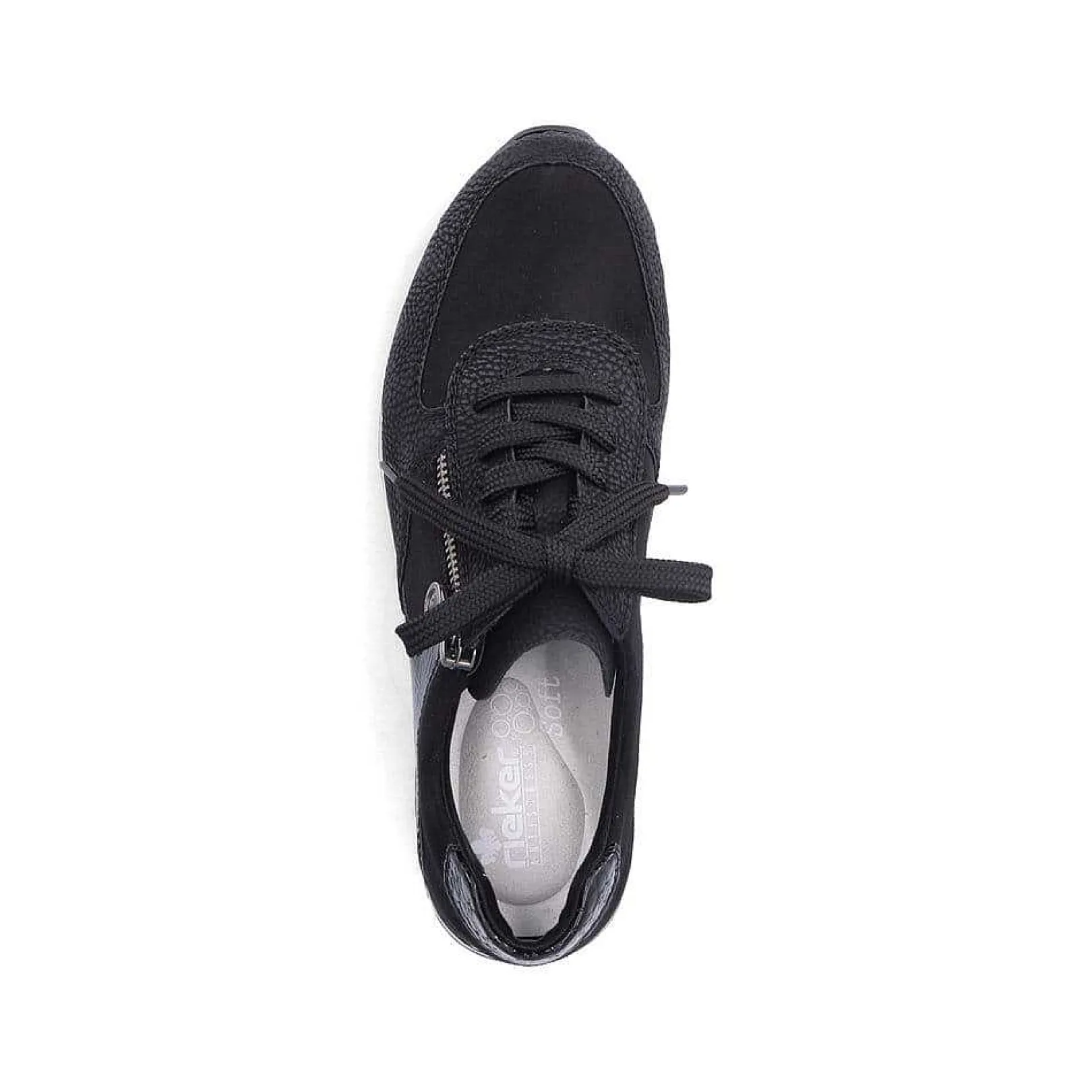 Outlet Women'S Sneaker Low Deep Black Ladies Sneakers