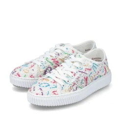 Clearance Women'S Sneaker Low Multi-Snow White Ladies Vegan