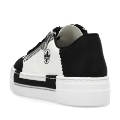 Discount Women'S Sneaker Low Crystal White-Deep Black Ladies Sneakers