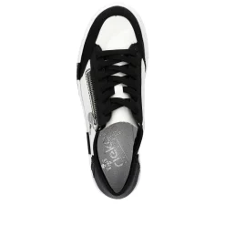Discount Women'S Sneaker Low Crystal White-Deep Black Ladies Sneakers