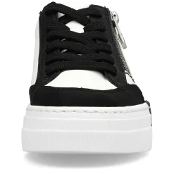 Discount Women'S Sneaker Low Crystal White-Deep Black Ladies Sneakers