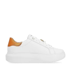 Outlet Women'S Sneaker Low Pearl-White Copper-Metallic Ladies Colorful Styles
