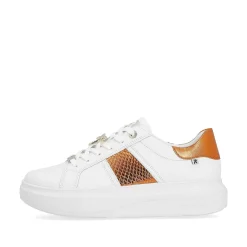 Outlet Women'S Sneaker Low Pearl-White Copper-Metallic Ladies Colorful Styles