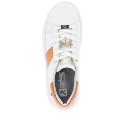 Outlet Women'S Sneaker Low Pearl-White Copper-Metallic Ladies Colorful Styles