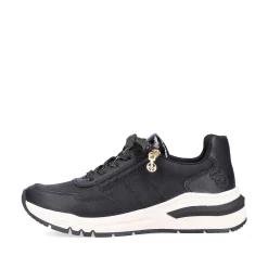 Discount Women'S Sneaker Low Night Black Ladies Sneakers