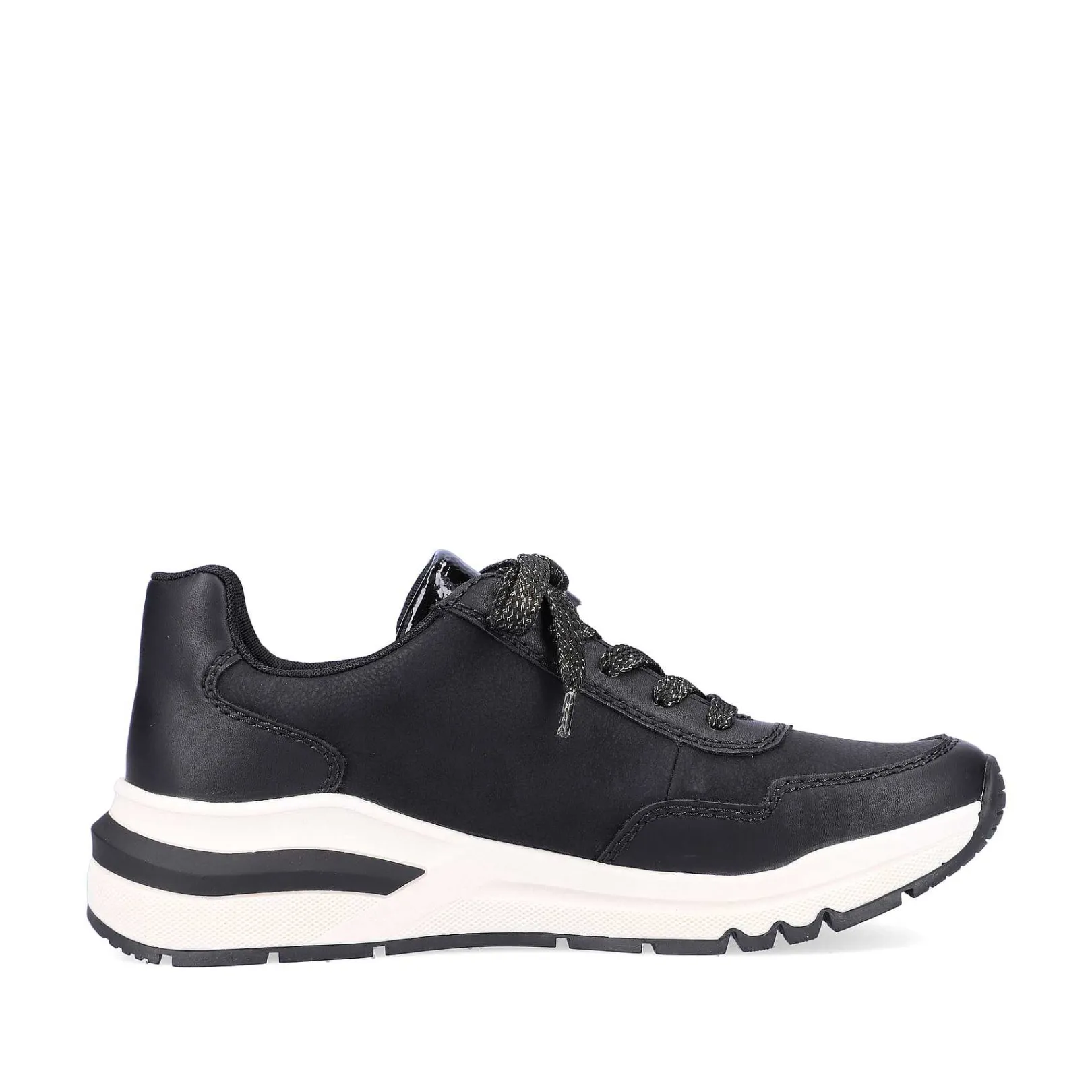 Discount Women'S Sneaker Low Night Black Ladies Sneakers