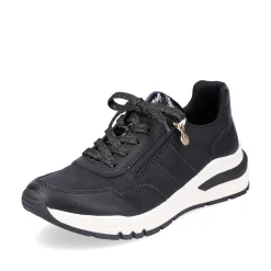Discount Women'S Sneaker Low Night Black Ladies Sneakers