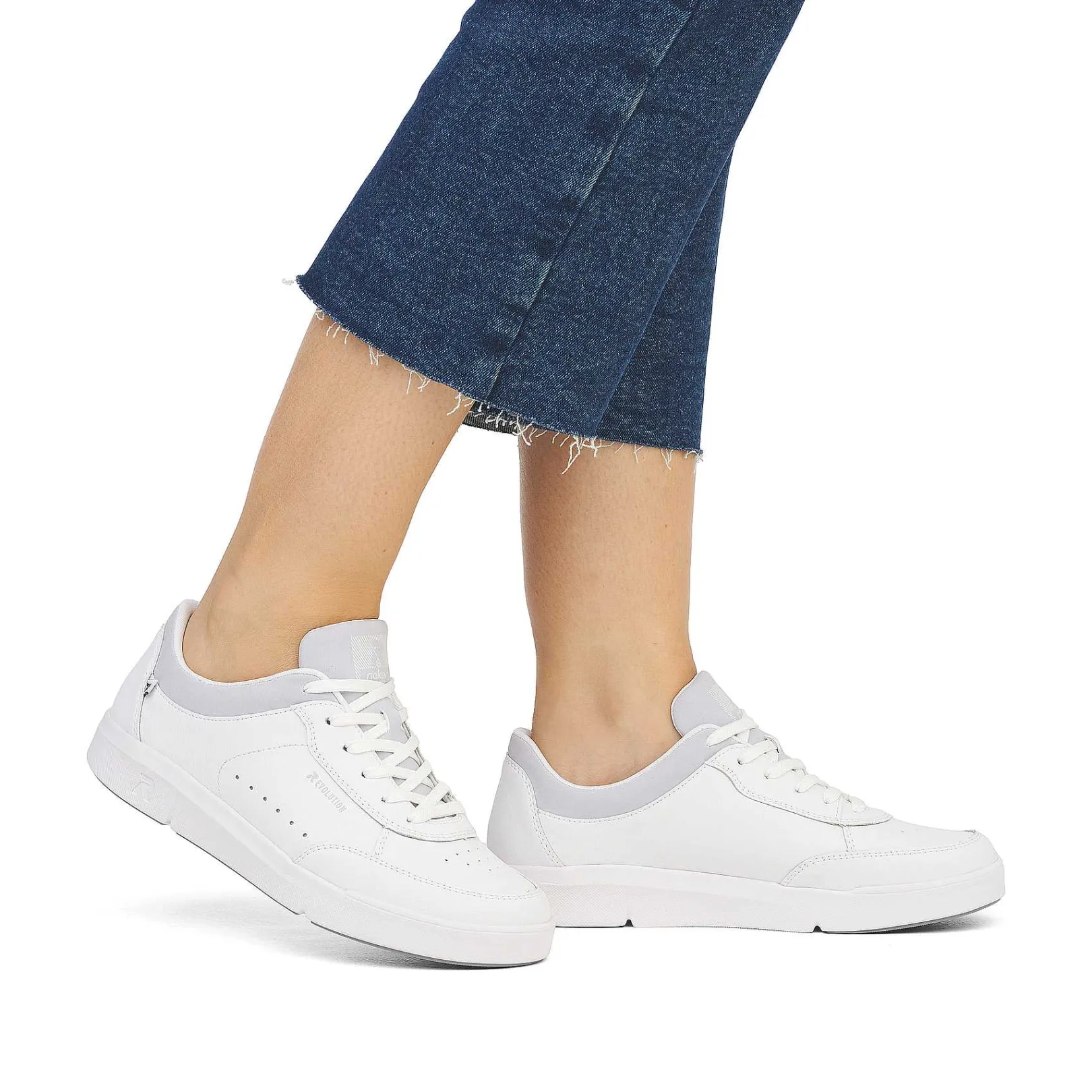 New Women'S Sneaker Low Quartz-White Light-Grey Ladies Sneakers